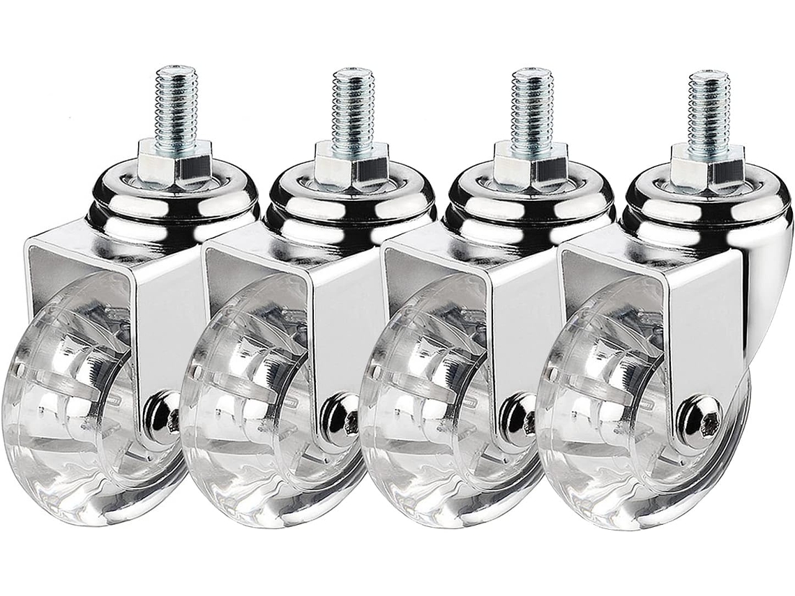 Sos Em Pu Para Cadeiras De Escritório, Rodízios De S, M8x25mm, M10x25mm, Silenciosos, Giratórios, Universais