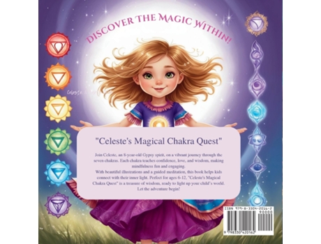 Livro Celestes Magical Chakra Quest de Denisse Nohelia Zapata (Inglês)