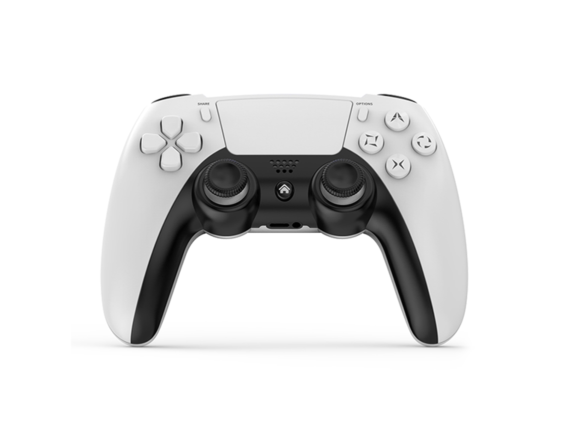 (branco) Controle Sem Fio P4 Com Joystick Bluetooth De 6 Eixos