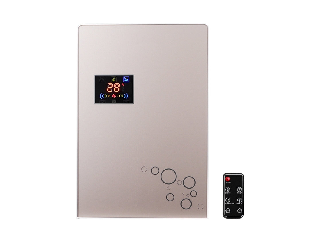 Laxiscreed Desumidificador De Ar 2500ml, Purifica E Seca O Ambiente Com Baixo Ruído, Cor Champagne 220v