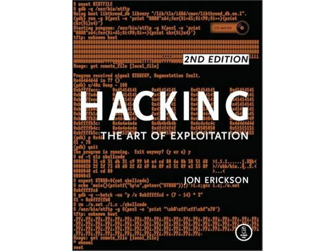 Livro Hacking The Art Of Exploitation, 2nd Edition de Jon Erickson (Inglês)