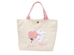 Bolsa Tote Pequena Rosa Flor Estilo Moda LAXISCREED