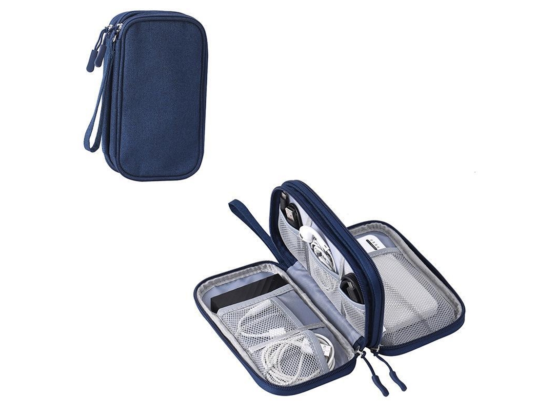 Bolsa De Armazenamento Para Cabos E Acessórios Eletrônicos, Bolsa De Viagem, Caixa De Armazenamento E Carregador Sunny Spaces*