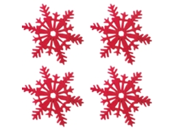 Porta-Copos de Design de Floco de Neve de Natal Tapetes de Copo de Feltro Tapetes de Café de Chá de Vinho Decoração para Festas de Natal Shape9