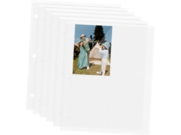 Ultechnovo 40feuilles Pochettes Pour Cartes Protection Pour Cartes Pages Album Pour Collectionneurs Pochettes