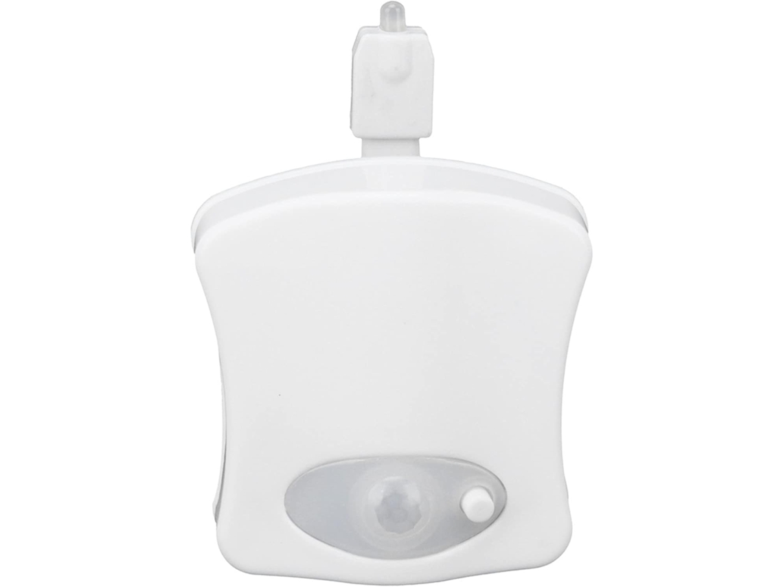 Luz De Vaso Sanitário Com Sensor Movimento, Noturna Led 8 Cores,