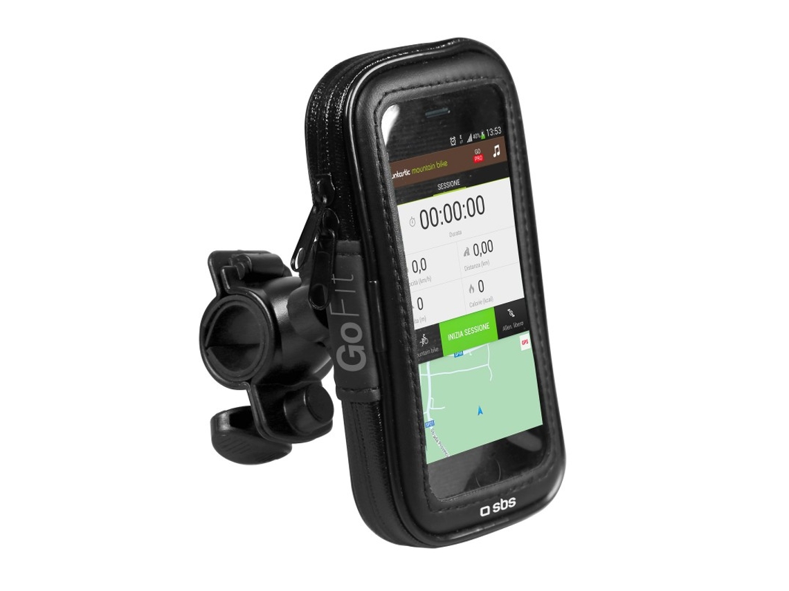 Suporte Bicicleta SBS GotFit Universal até 5.5'' Preto