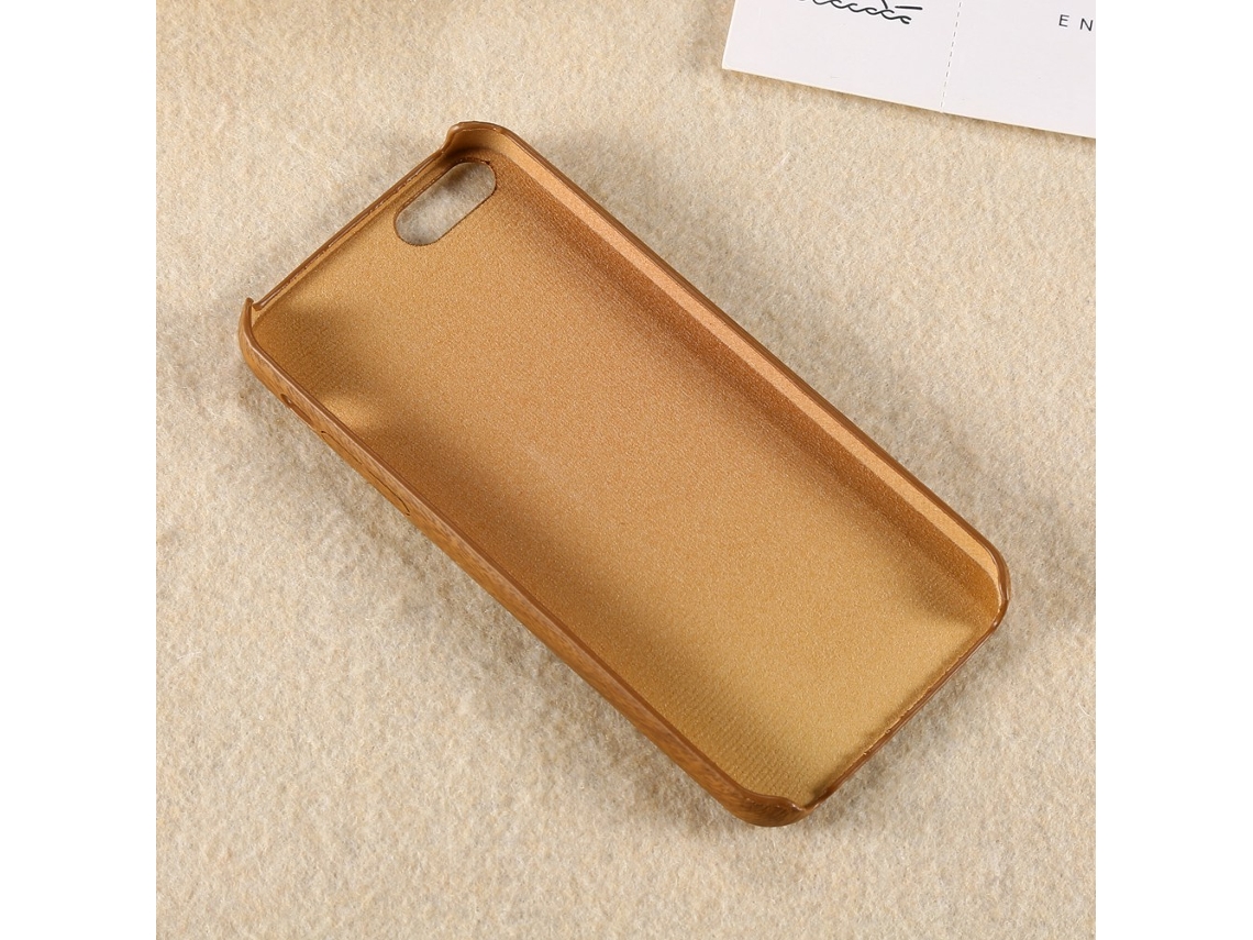Capa de Telefone LAXISCREED com Proteção e Decoração em Grão de Madeira