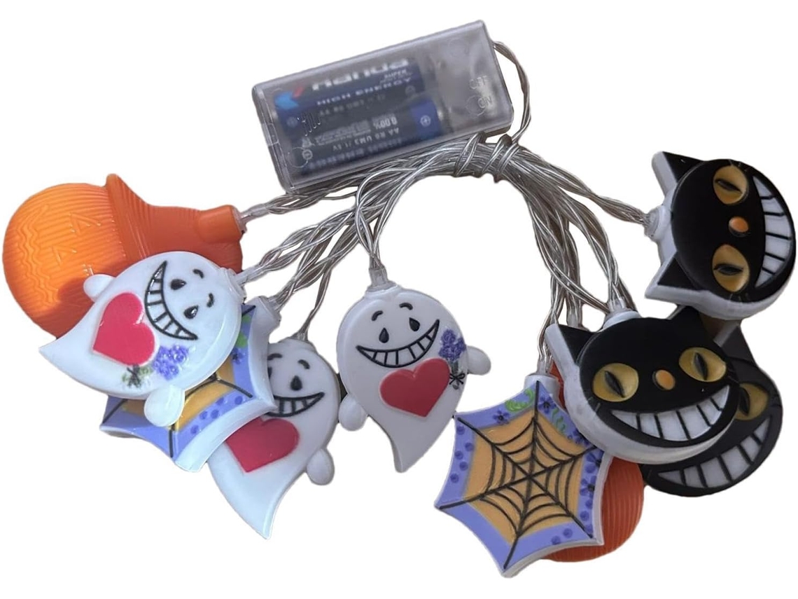 Luzes De Led Para Decoração Halloween E Festas Fim Ano.
