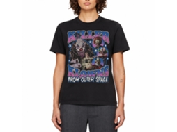 Rockinstone Killer Klowns Collage Black Adult T-shirt Size:xxl