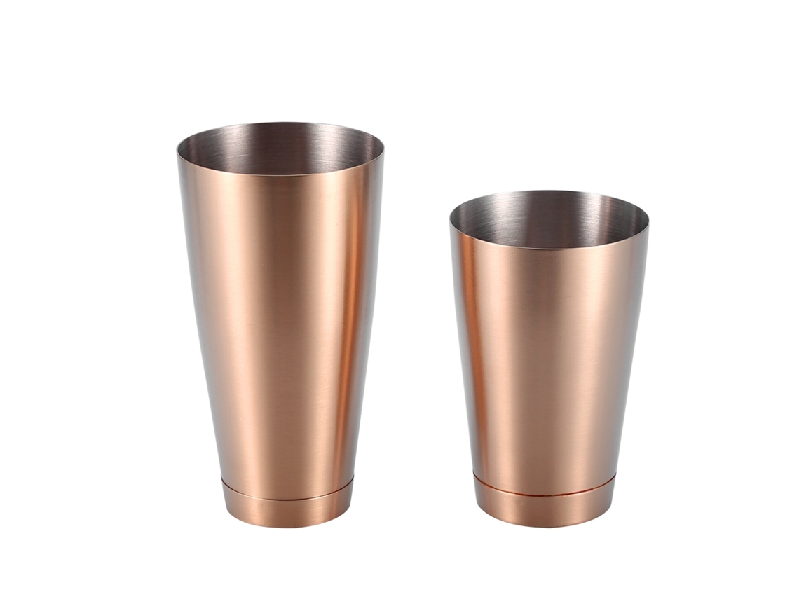 Copo Coqueteleira de Aço Inoxidável Durável para Bar e Cozinha (dourado Rosa) | S/MARCA