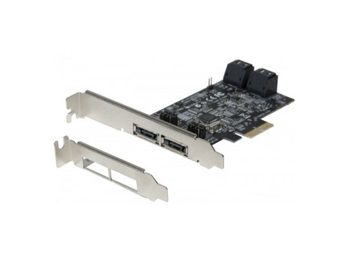 Placa de Controlo DEXLAN Pci-E Sata Iii 6Gb/S 4 Port Internes 2 Esata