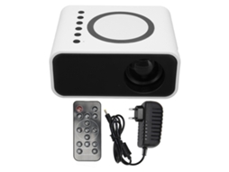 Projetor portátil 1080p, LED, para filmes, iOS, Android