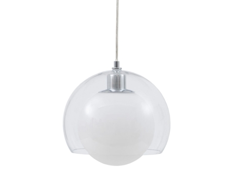 Candeeiro de Teto BIGBUY HOME Cristal Prata Ferro