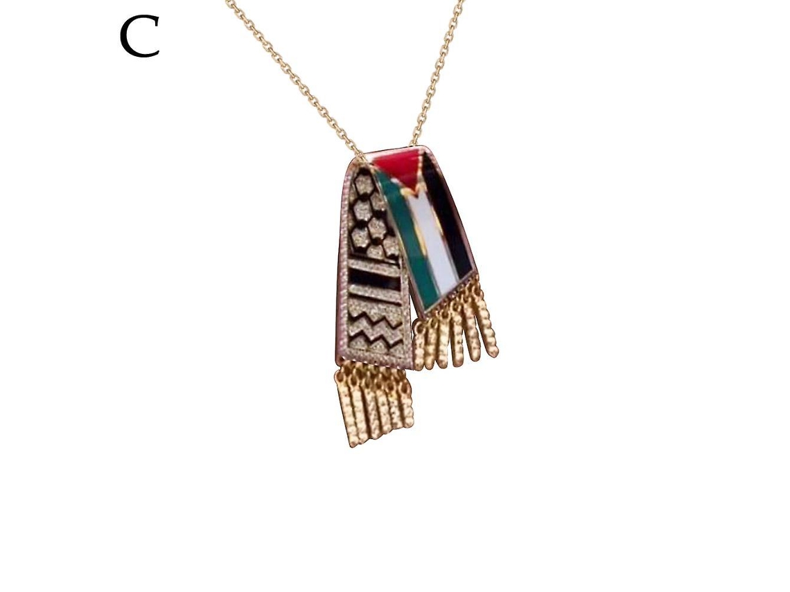 Colar De Cachecol Feminino, Aço Titânio, 3d, Moda