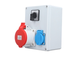Caixa Distribuidora Cee Parede Ip44 32a 16a 5p