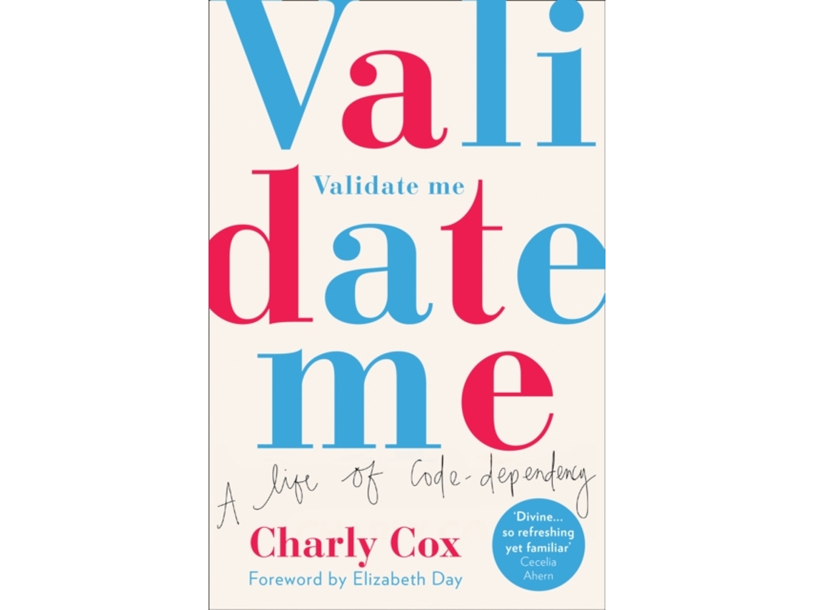 Livro Validate Me de Charly Cox (Inglês)