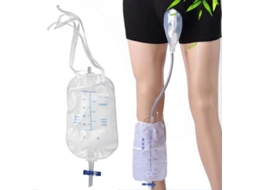 Bolsa para Perna de Urinal Masculino com Calcinha para Incontinência Urinária em Idosos Pacientes