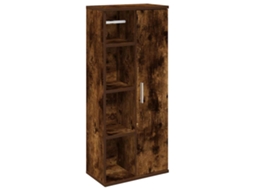 Conjunto de Móveis para Casa de Banho com Suporte Rolos Carvalho Fumado MAISON EXCLUSIVE (39x22x90 cm)