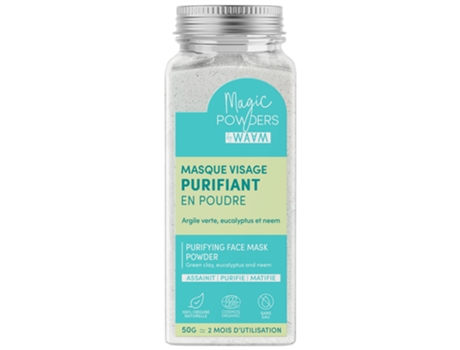 Magic Powders Máscara Facial Purificante Ecológica 50 g WAAM