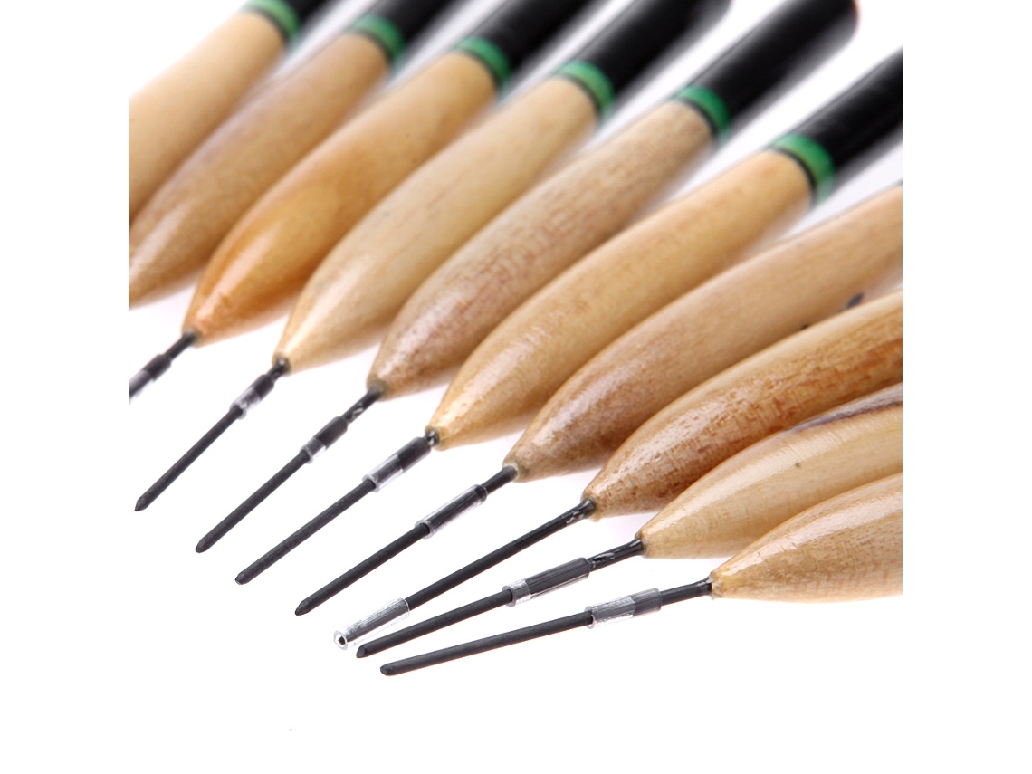 Floats De Pesca Madeira Paulownia Lixada 10pcs 2g