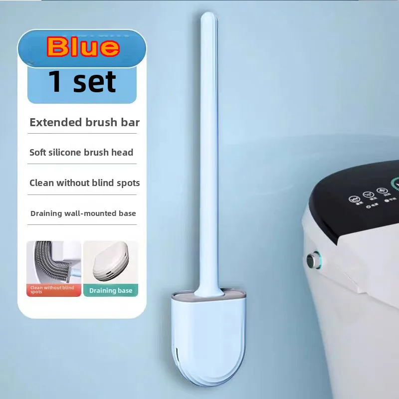 Escova Sanitária AQUAFORGE de Silicone para Parede com Instalação Fácil