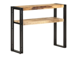 Console Table, Console Tables Vidaxl Marrom Madeira (n/a)