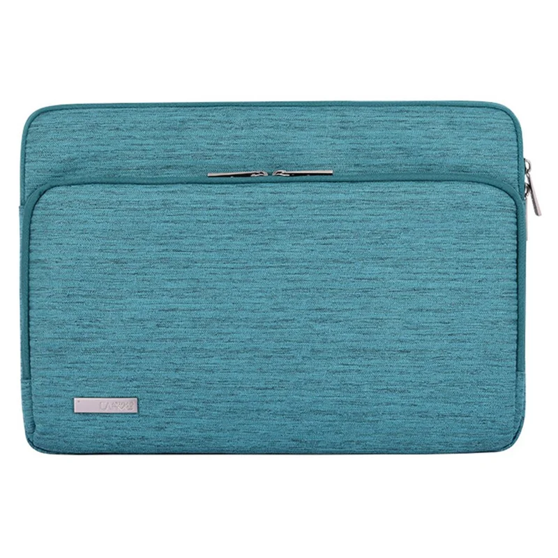 Mala Halinuia Para Portatil 15,6 Polegadas Bolsa Protetora Com Bolso Horizontal De Fecho Ecler Azul