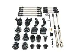 Gold Conjunto Peças Metálicas Aprimoradas Hb Toys R1001 R1002 R1003 1/10 Rock Crawler Off road Climbing Truck Rc Cars Models Spare Parts MDUG
