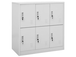 Vidaxl Cacifo 90x45x92,5 Cm Aço Cinzento-claro