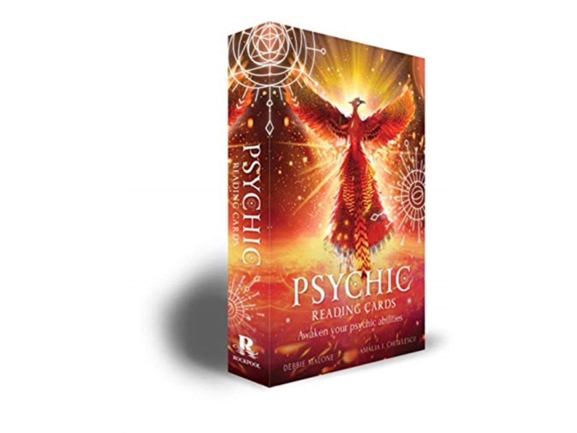 Livro Psychic Reading Cards de Debbie Malone (Inglês)