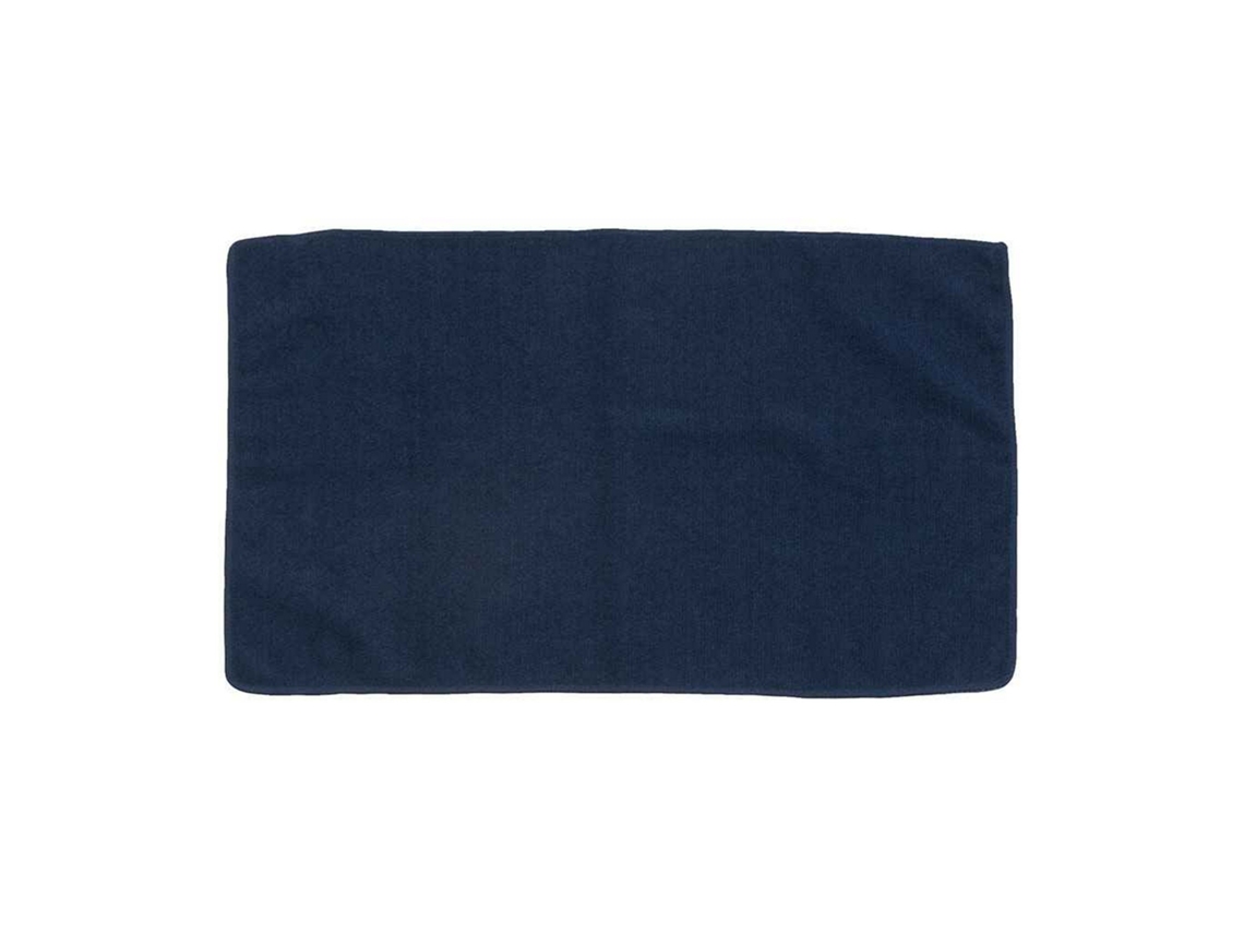 Toalha de Banho de Microfibra Towel City, Tamanho Único, Azul Marinho BRILVIBERA