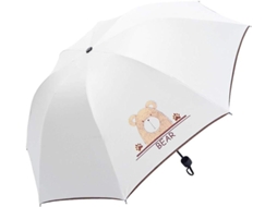 Mini Guarda Chuvas Compactos Com Desenhos De Animais, Leves, Com Proteção Uv, À Prova De Vento, Para Viagem, Para Sol E Chuva Aquaforge