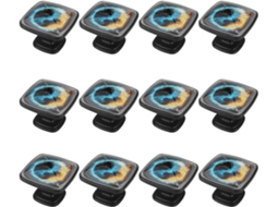 Puxadores Quadrados Para Armários De Cozinha, Puxadores Para Armários E Gavetas, 12 Peças, Arte Com Elementos Yin Yang