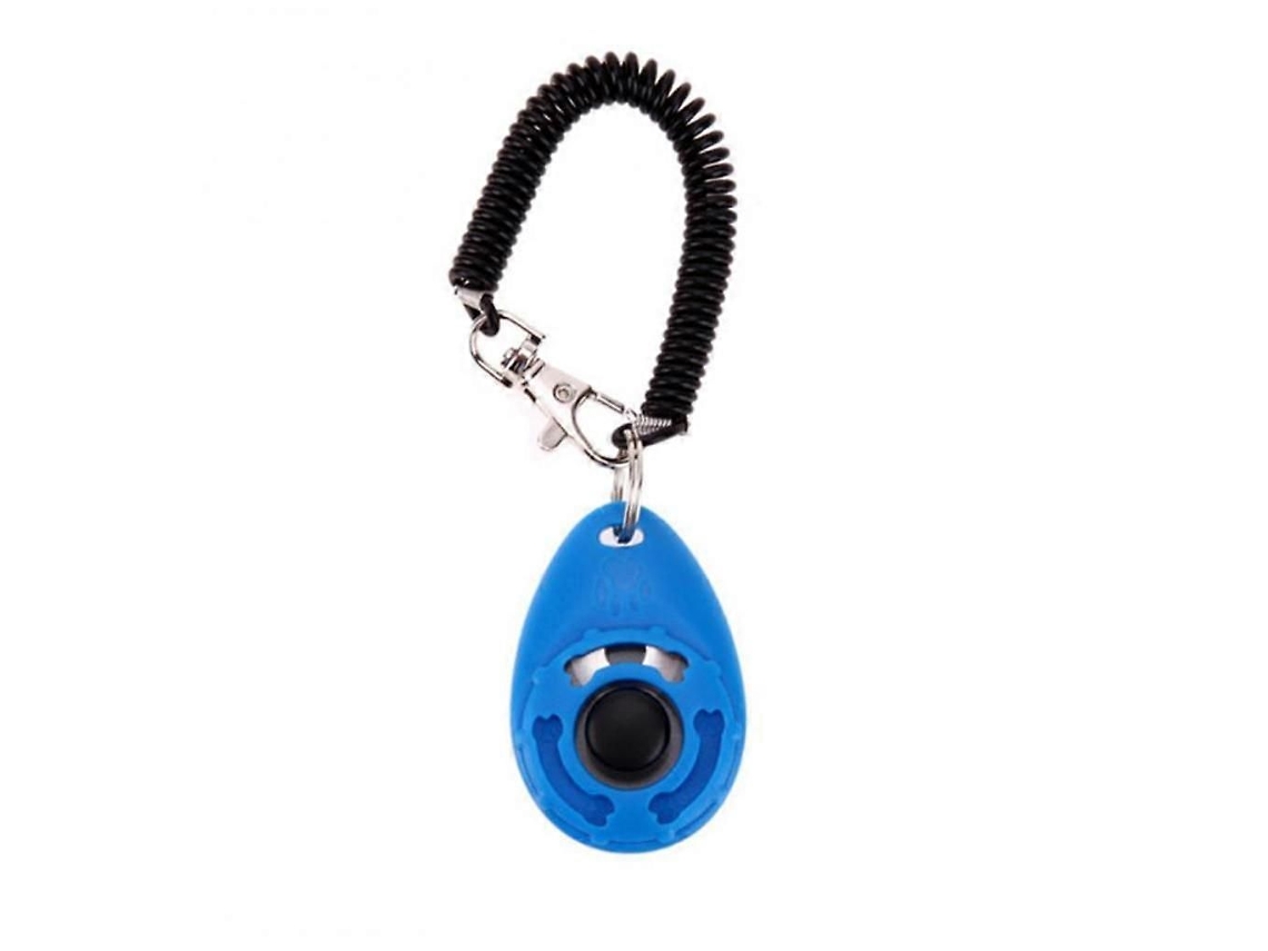 Apito De Adestramento Com Clicker, Azul, Ajustável