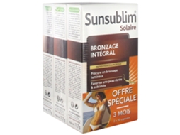 Sunsublim Bronzeamento Integral Pele Normal Lote de 3 X 30 Cápsulas NUTREOV