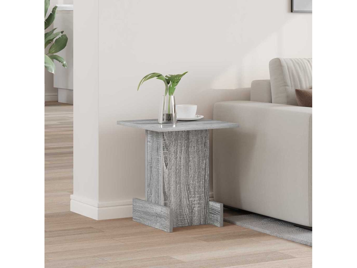 Vidaxl Mesa De Apoio Cinza Sonoma 35,5 X 35 X 40 Cm
