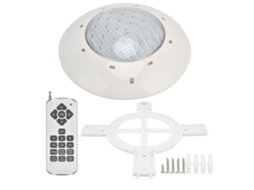 Lâmpada subaquática LED RGB para piscina com controle remoto IP68 35W 3500lm AC12V S/MARCA