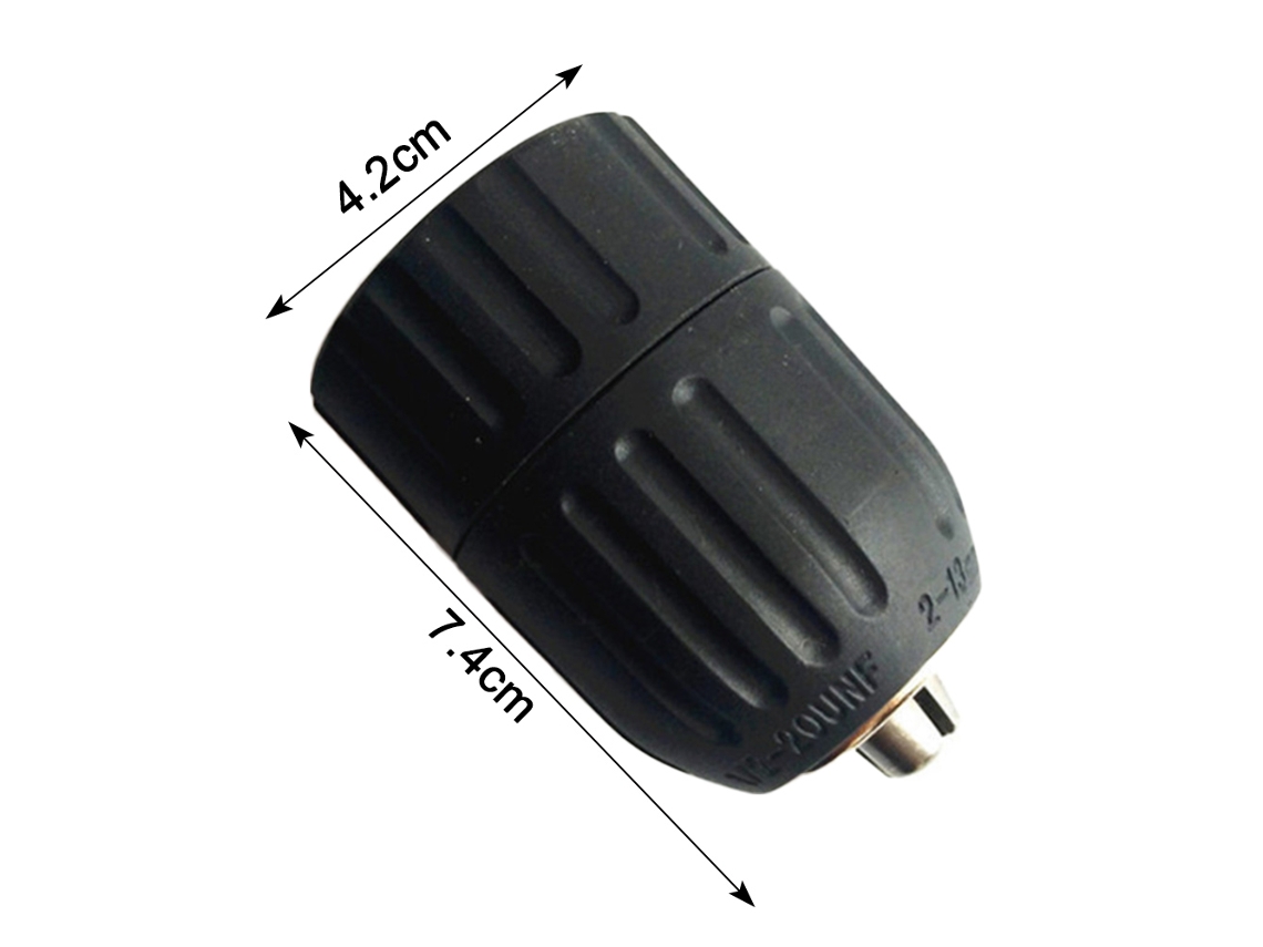 Mandril De Furadeira Elétrica Manual De Aço Rápido Com Rosca De 2 Mm A 13 Mm 1/2 20unf Slowmoose