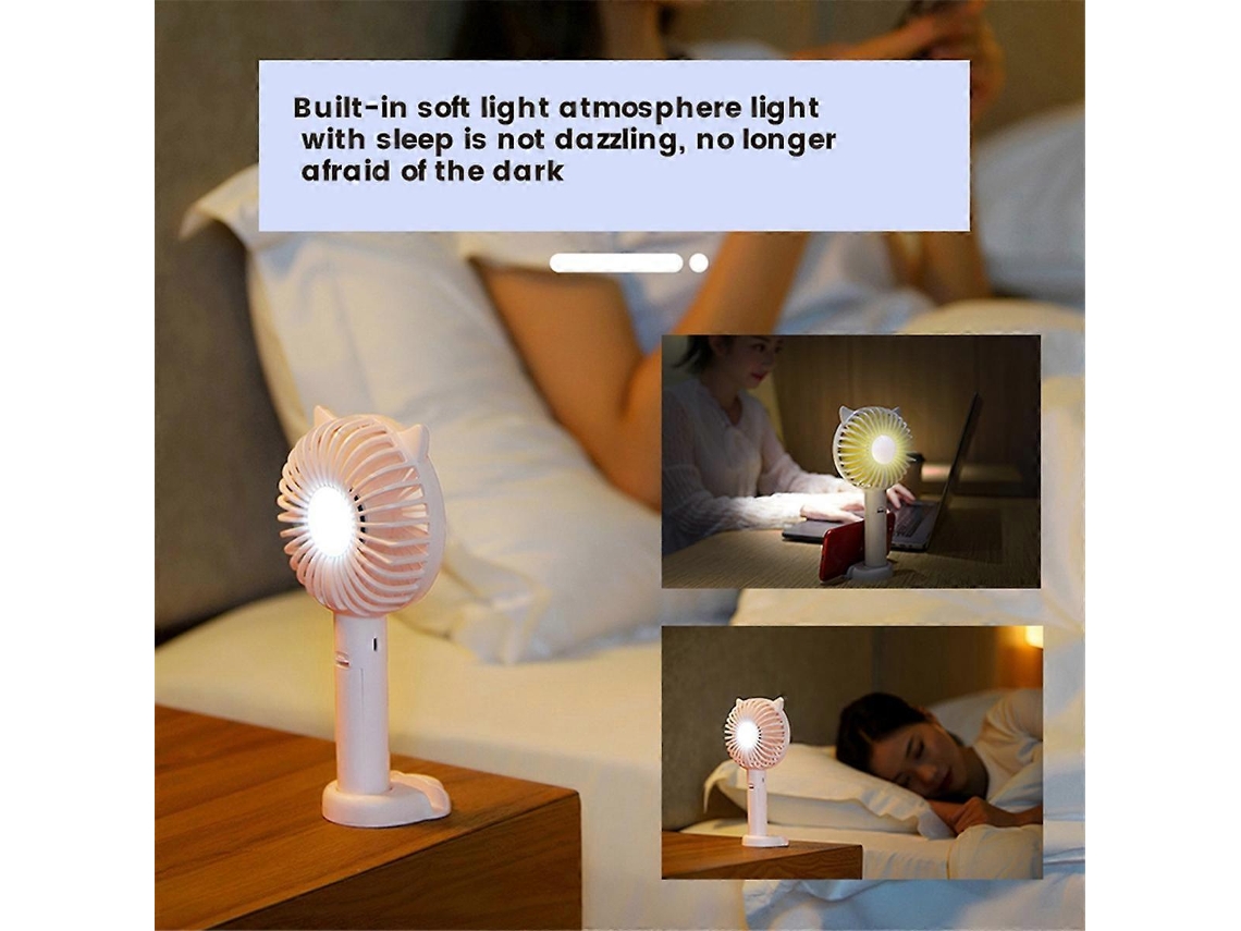 Ventilador Portátil V10 Pro 1200mah, Rosa Sakuravayotoy
