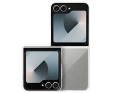 Capa Híbrido Fina Original para Samsung Galaxy Z Flip 6 Silicone Transparente