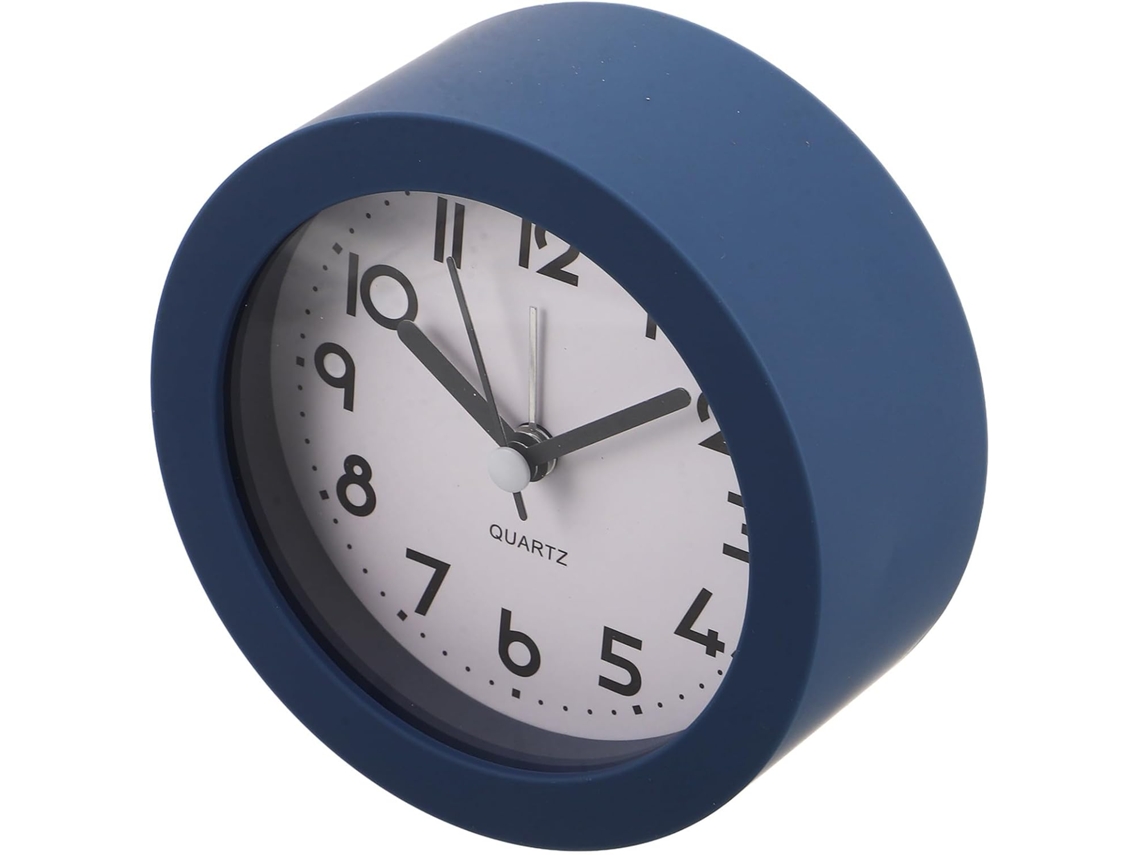 Despertador Analógico Silencioso Com Luz Noturna Para Quartos De Meninos E Meninas, Em Plástico Decorativo, Com Visor