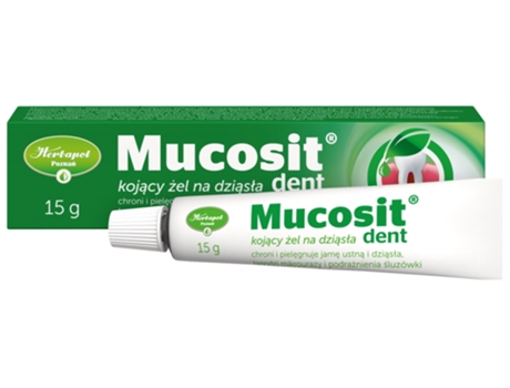 Gel Para Gengivas Mucosit Dent 15g Herbapol Poznan