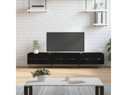 Vidaxl Móvel de Tv 80x36x50 Cm Derivados de Madeira Preto