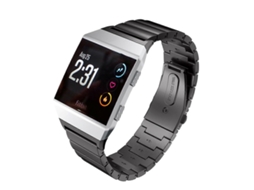 Pulseira De Substituição Para Relógio Inteligente, Pulseira Ajustável Com Fivela De Aço Inoxidável De Conta Única, Preta, 1 Pacote Olysi Shop