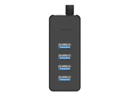 Hub USB 3.0 Orico com 4 portas e adaptador conversor multifuncional para computador
