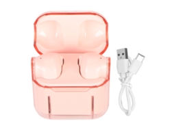 Fones De Ouvido Tradutor Sem Fio Bluetooth5.3 Com Tradução Em Tempo Real 144 Idiomas Rosa