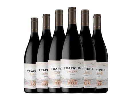 Vinho TRAPICHE Oak Cask Syrah Mendoza (0.75 L - 6 Unidades)