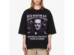 Rockinstone Silence Of The Lambs Movie Silence Enthrall Me Black Adult T-shirt Size:l
