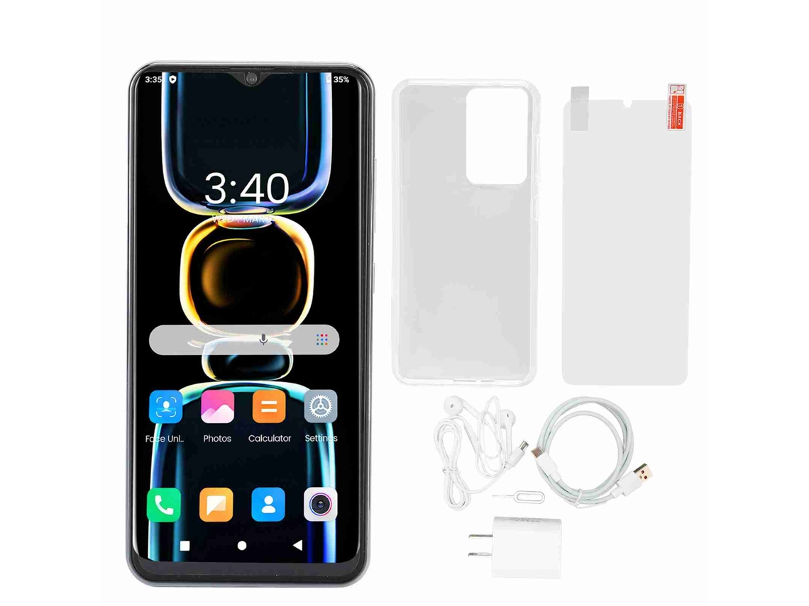 Smartphone LAXISCREED Grande Tela 4g 5g Wi fi Reconhecimento Facial
